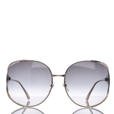 oversized gucci frames|gucci oversized round sunglasses.